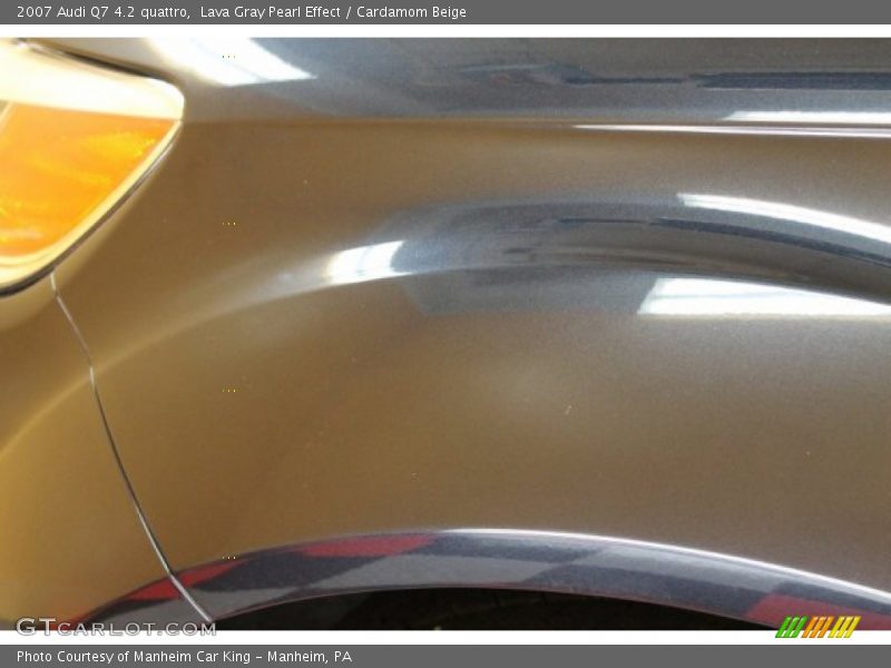 Lava Gray Pearl Effect / Cardamom Beige 2007 Audi Q7 4.2 quattro