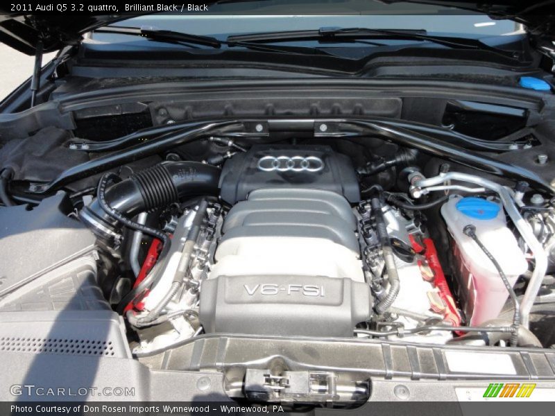 2011 Q5 3.2 quattro Engine - 3.2 Liter FSI DOHC 24-Valve VVT V6