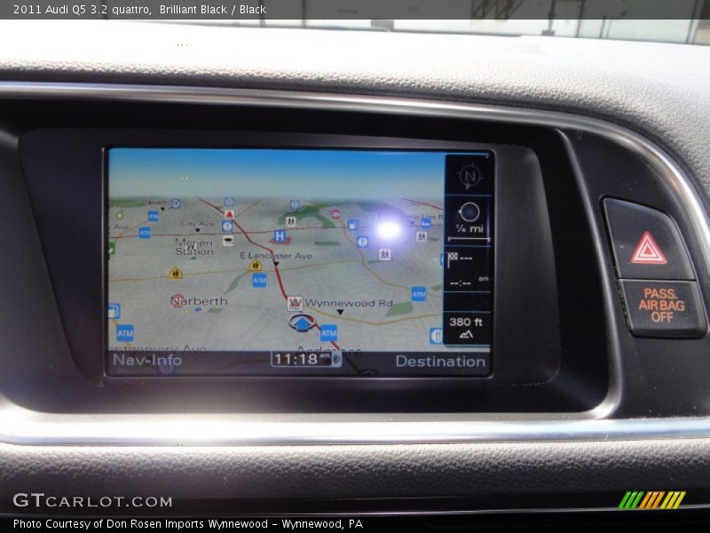 Navigation of 2011 Q5 3.2 quattro