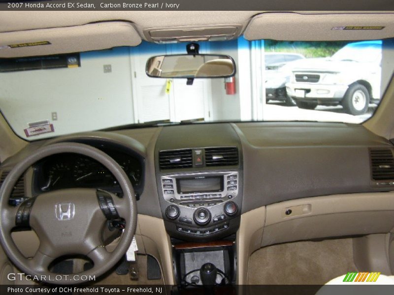 Carbon Bronze Pearl / Ivory 2007 Honda Accord EX Sedan