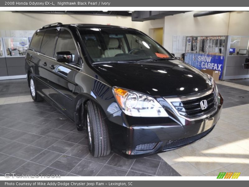 Nighthawk Black Pearl / Ivory 2008 Honda Odyssey EX-L