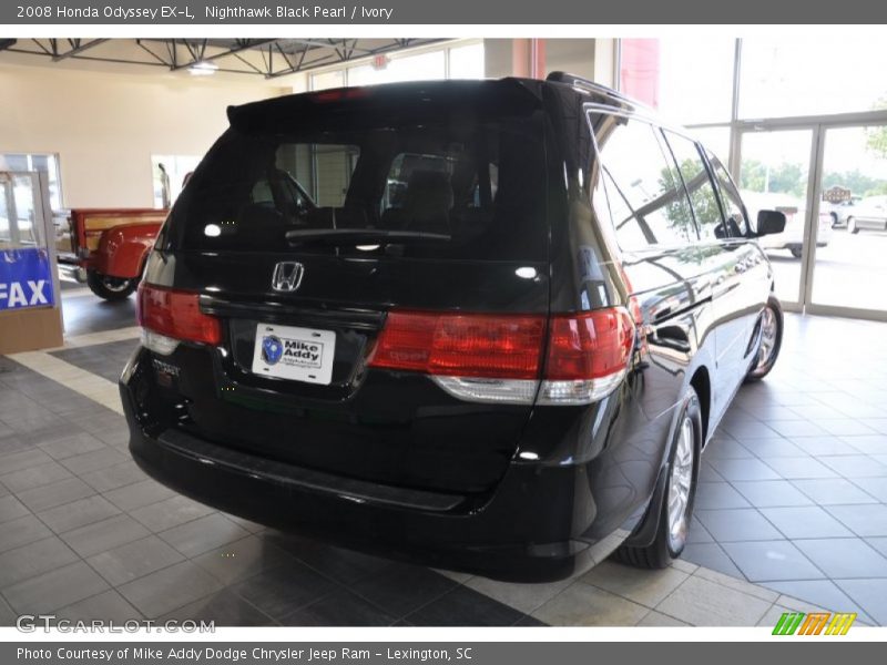 Nighthawk Black Pearl / Ivory 2008 Honda Odyssey EX-L