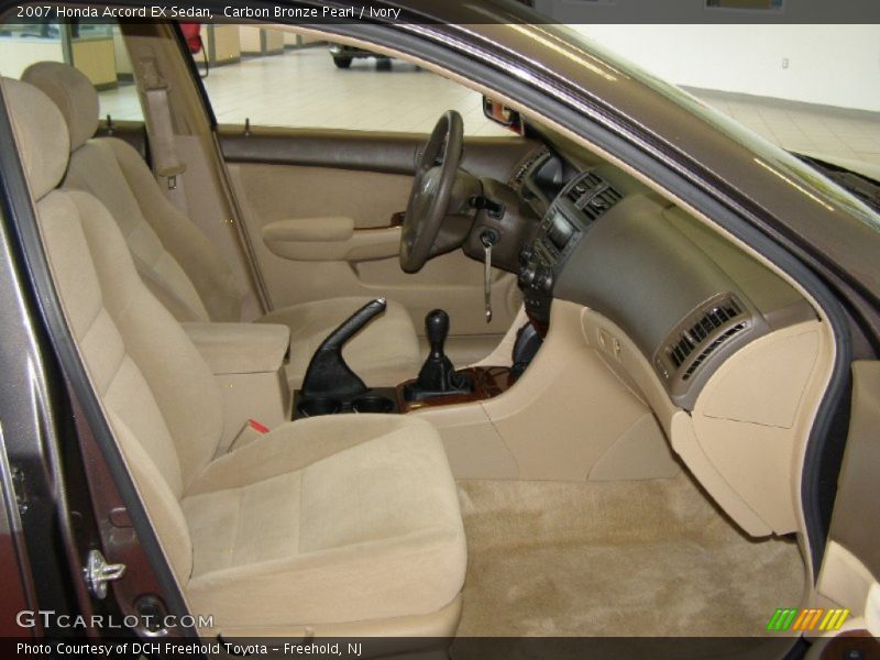  2007 Accord EX Sedan Ivory Interior