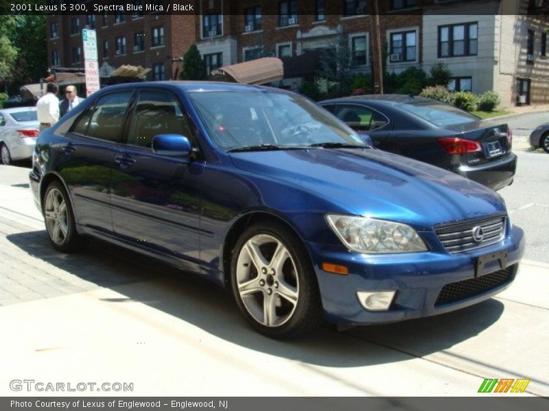 Spectra Blue Mica / Black 2001 Lexus IS 300