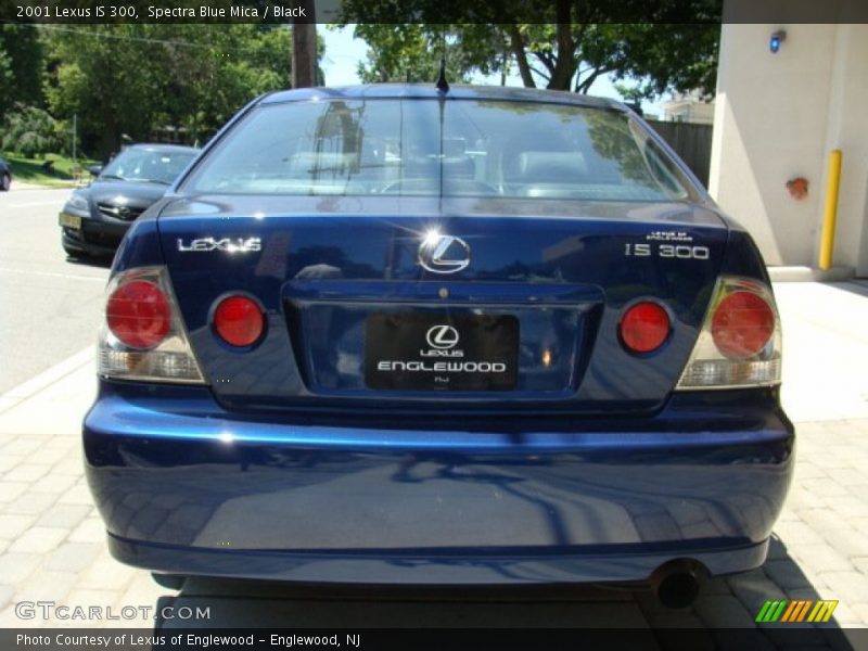 Spectra Blue Mica / Black 2001 Lexus IS 300