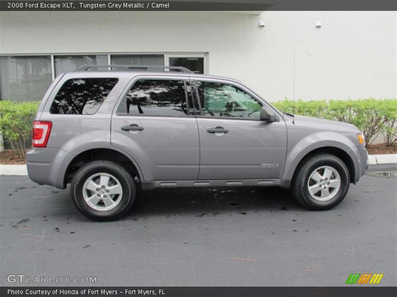 Tungsten Grey Metallic / Camel 2008 Ford Escape XLT