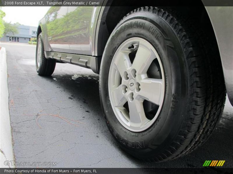 Tungsten Grey Metallic / Camel 2008 Ford Escape XLT