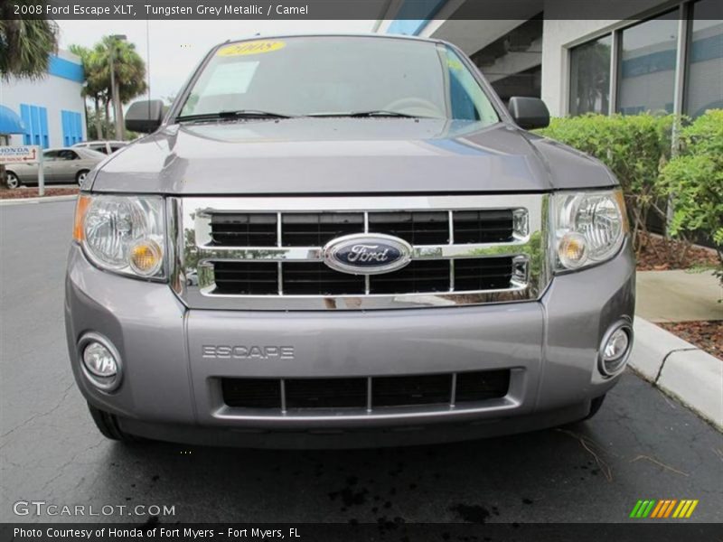 Tungsten Grey Metallic / Camel 2008 Ford Escape XLT