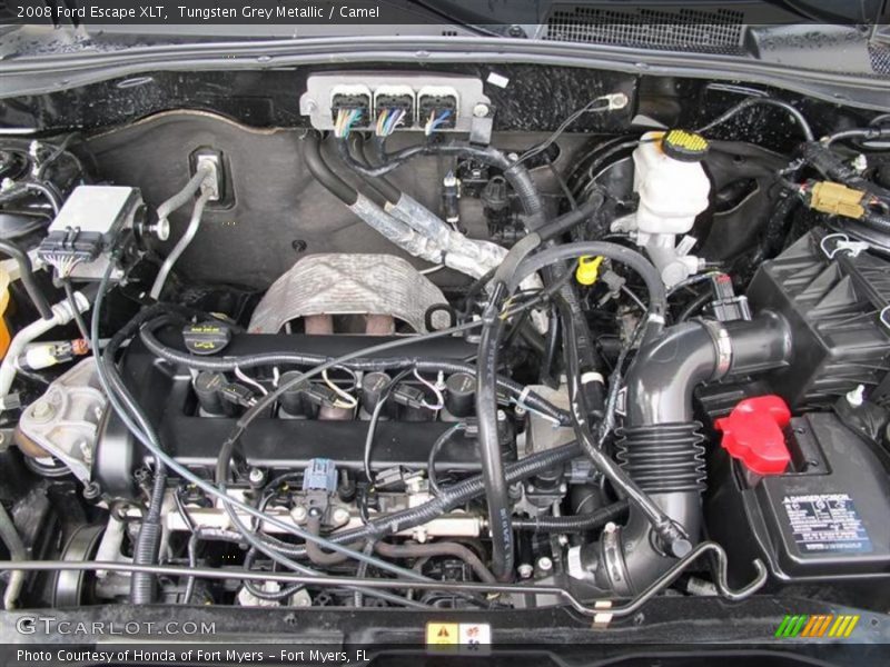 Tungsten Grey Metallic / Camel 2008 Ford Escape XLT