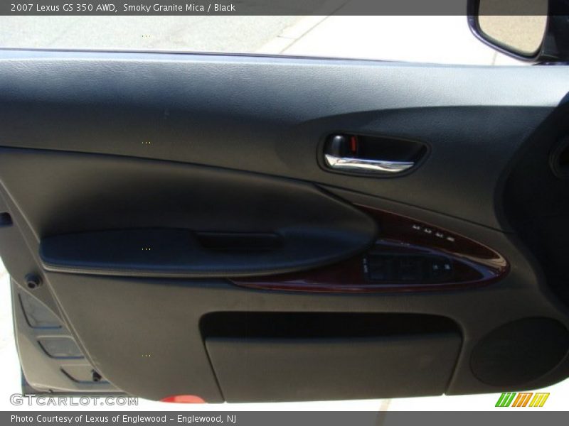 Smoky Granite Mica / Black 2007 Lexus GS 350 AWD