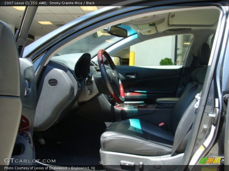 Smoky Granite Mica / Black 2007 Lexus GS 350 AWD