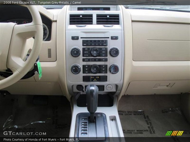 Tungsten Grey Metallic / Camel 2008 Ford Escape XLT