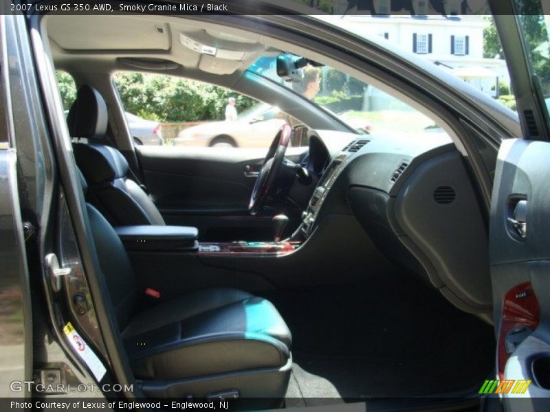 Smoky Granite Mica / Black 2007 Lexus GS 350 AWD