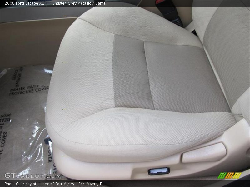 Tungsten Grey Metallic / Camel 2008 Ford Escape XLT