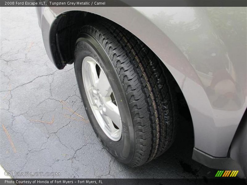 Tungsten Grey Metallic / Camel 2008 Ford Escape XLT