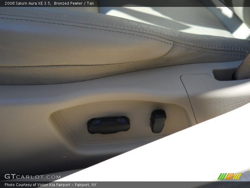 Bronzed Pewter / Tan 2008 Saturn Aura XE 3.5