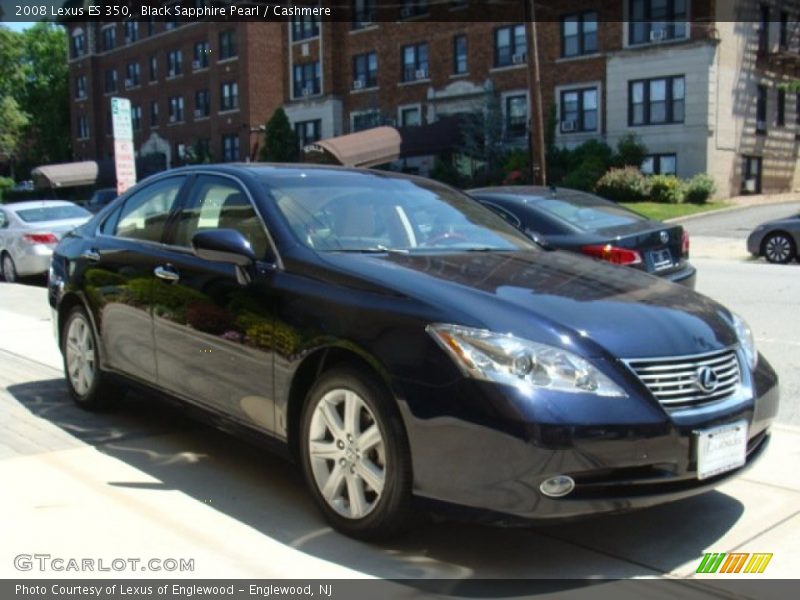 Black Sapphire Pearl / Cashmere 2008 Lexus ES 350