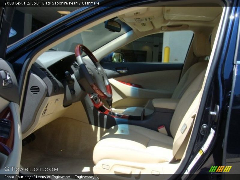 Black Sapphire Pearl / Cashmere 2008 Lexus ES 350