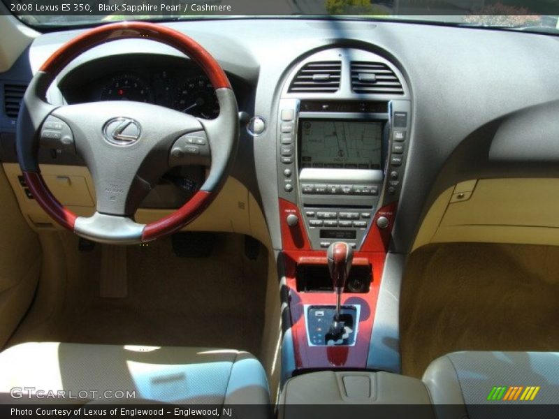 Black Sapphire Pearl / Cashmere 2008 Lexus ES 350