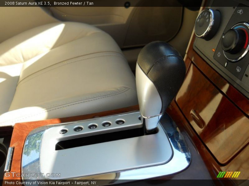 Bronzed Pewter / Tan 2008 Saturn Aura XE 3.5