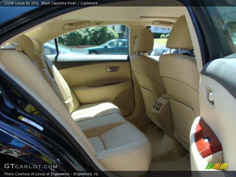 Black Sapphire Pearl / Cashmere 2008 Lexus ES 350