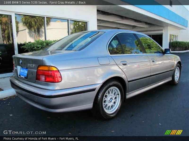 Fjord Grau Metallic / Black 1998 BMW 5 Series 528i Sedan