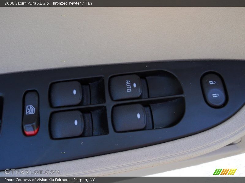 Bronzed Pewter / Tan 2008 Saturn Aura XE 3.5