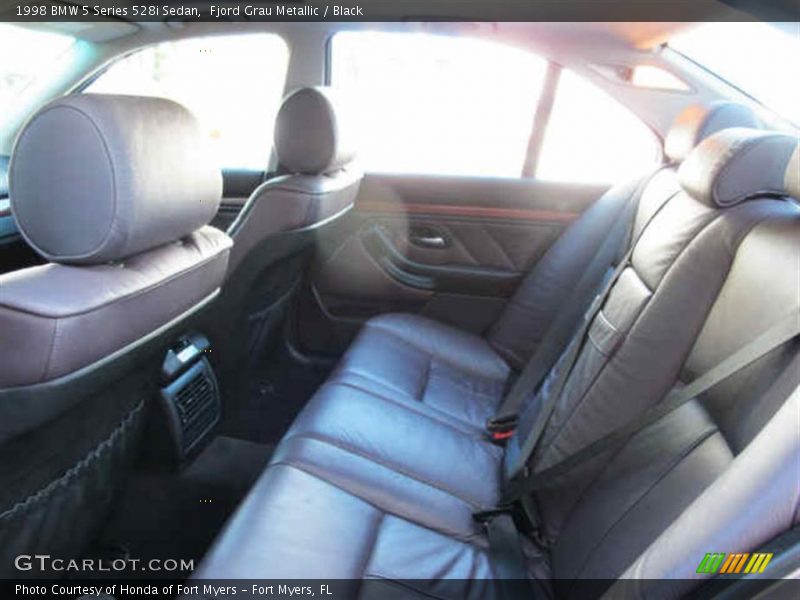 Fjord Grau Metallic / Black 1998 BMW 5 Series 528i Sedan