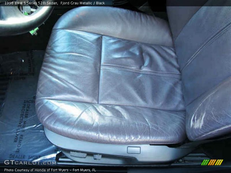 Fjord Grau Metallic / Black 1998 BMW 5 Series 528i Sedan