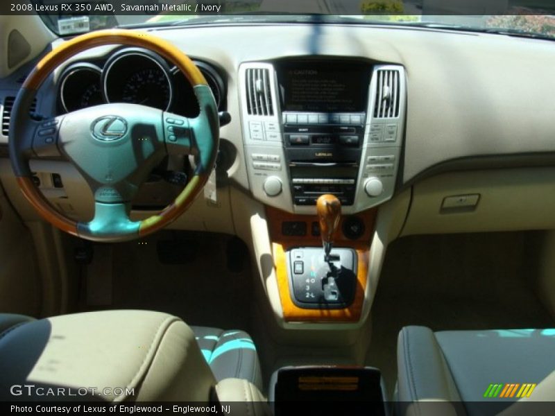 Savannah Metallic / Ivory 2008 Lexus RX 350 AWD
