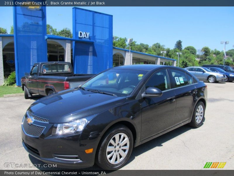 Black Granite Metallic / Jet Black 2011 Chevrolet Cruze LT