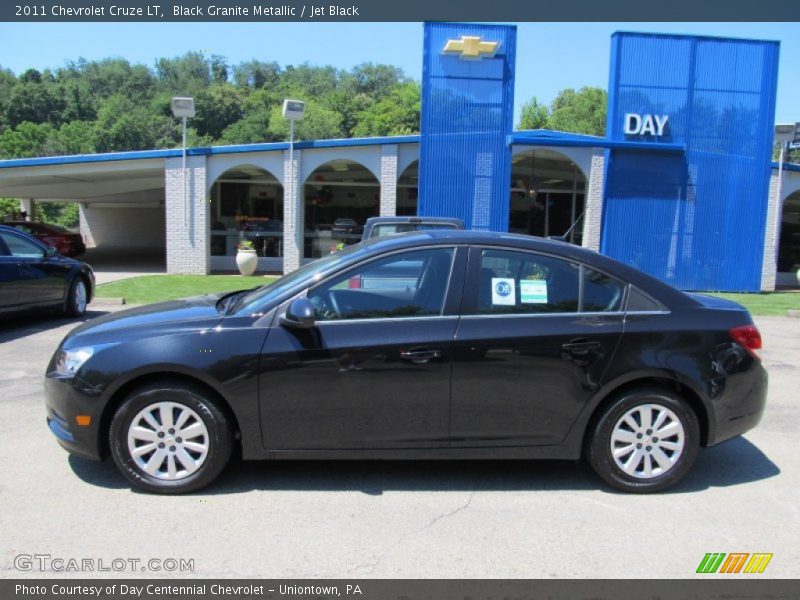Black Granite Metallic / Jet Black 2011 Chevrolet Cruze LT