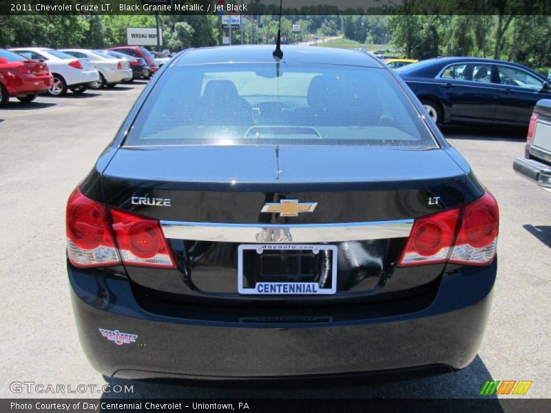 Black Granite Metallic / Jet Black 2011 Chevrolet Cruze LT