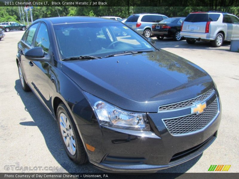 Black Granite Metallic / Jet Black 2011 Chevrolet Cruze LT