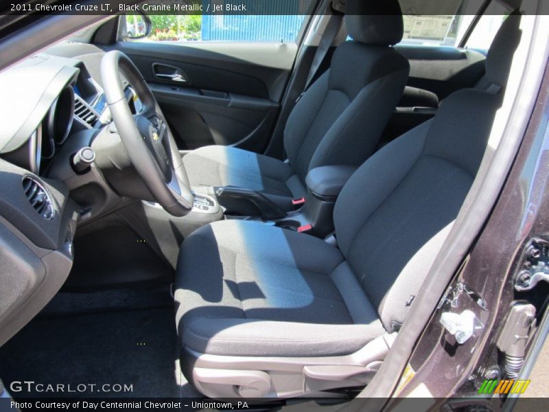 Black Granite Metallic / Jet Black 2011 Chevrolet Cruze LT