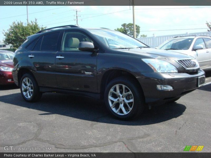 Truffle Mica / Parchment 2009 Lexus RX 350 AWD