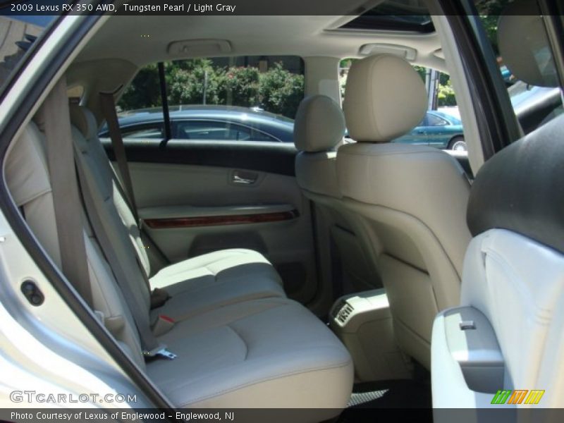 Tungsten Pearl / Light Gray 2009 Lexus RX 350 AWD