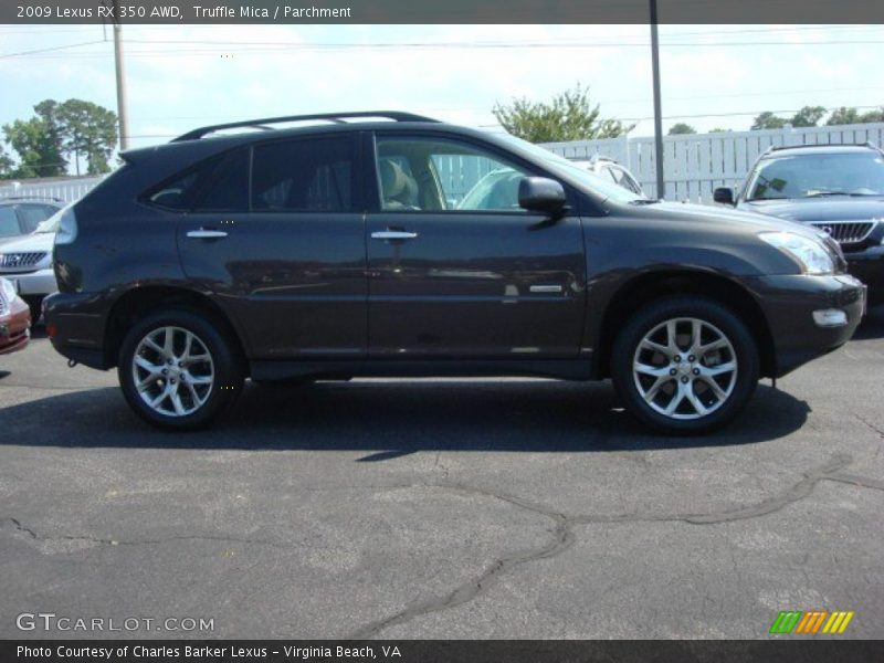 Truffle Mica / Parchment 2009 Lexus RX 350 AWD