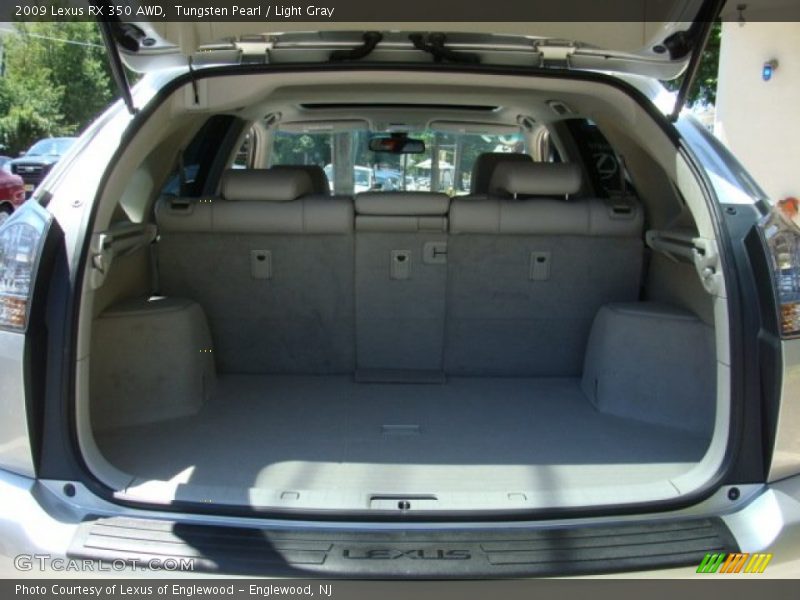 Tungsten Pearl / Light Gray 2009 Lexus RX 350 AWD