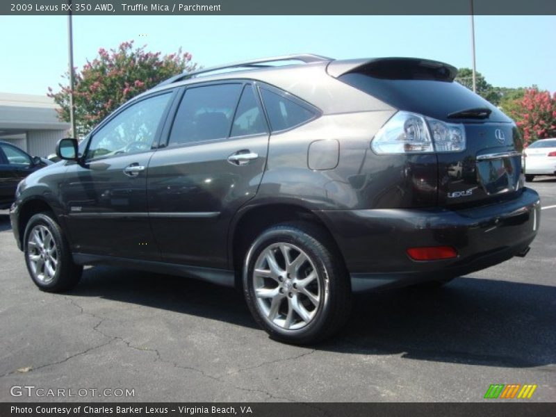Truffle Mica / Parchment 2009 Lexus RX 350 AWD
