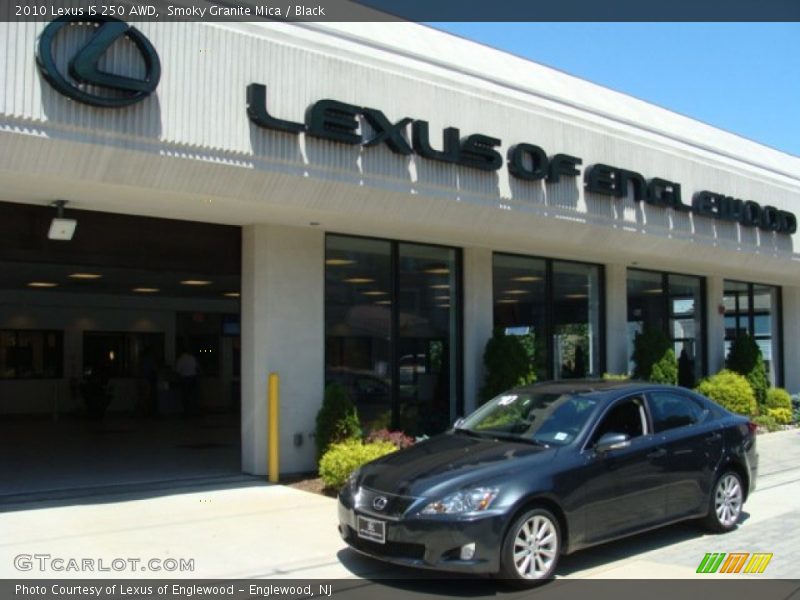 Smoky Granite Mica / Black 2010 Lexus IS 250 AWD