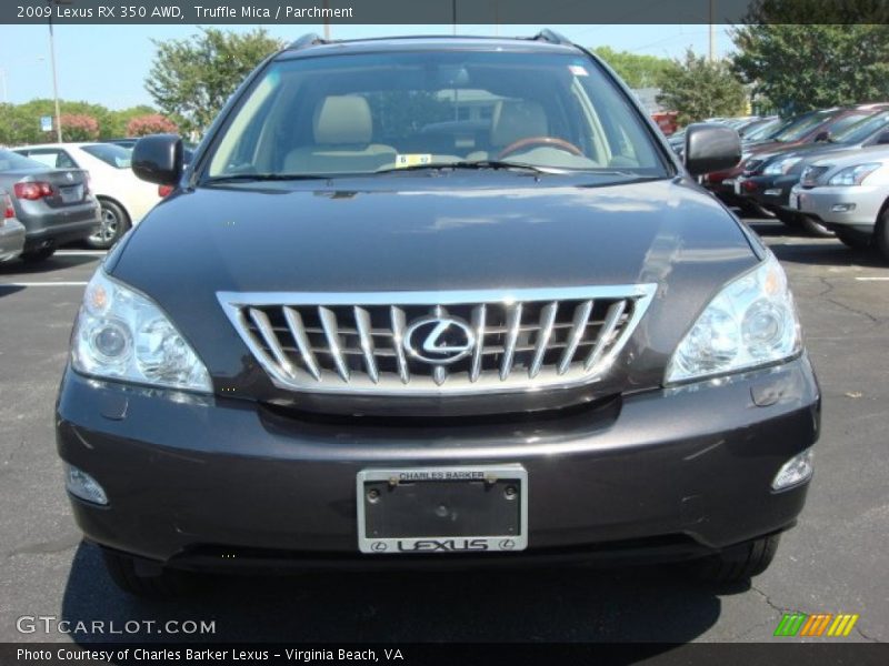 Truffle Mica / Parchment 2009 Lexus RX 350 AWD