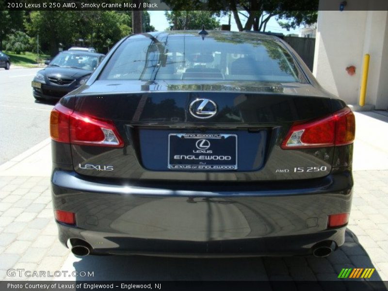 Smoky Granite Mica / Black 2010 Lexus IS 250 AWD