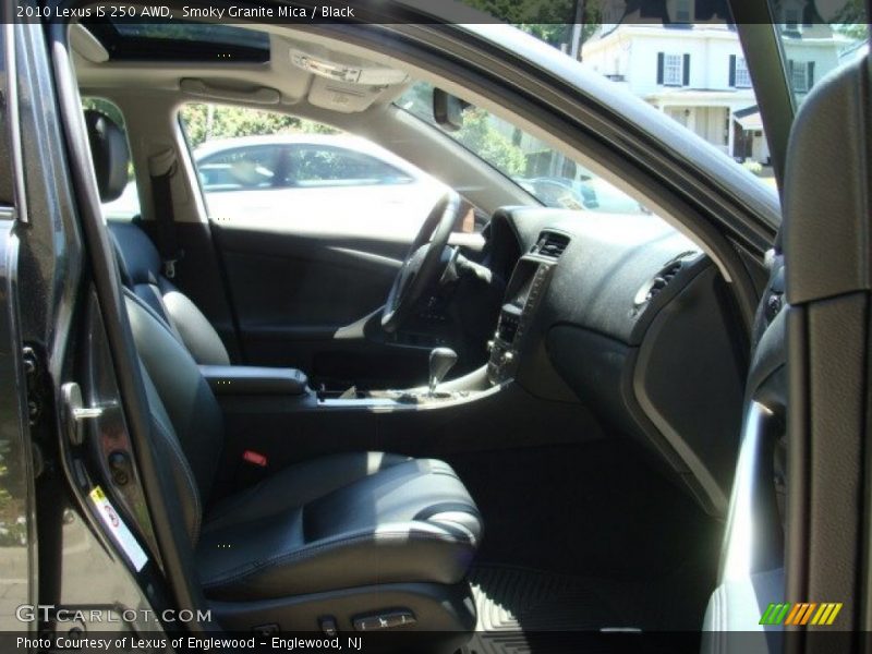 Smoky Granite Mica / Black 2010 Lexus IS 250 AWD