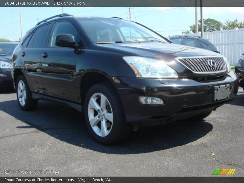 Black Onyx / Ivory 2004 Lexus RX 330 AWD