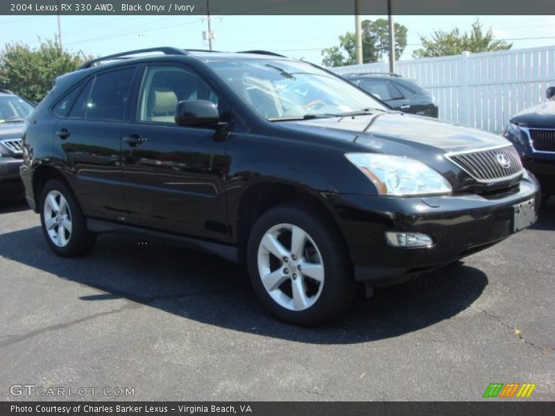 Black Onyx / Ivory 2004 Lexus RX 330 AWD