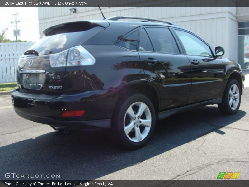 Black Onyx / Ivory 2004 Lexus RX 330 AWD
