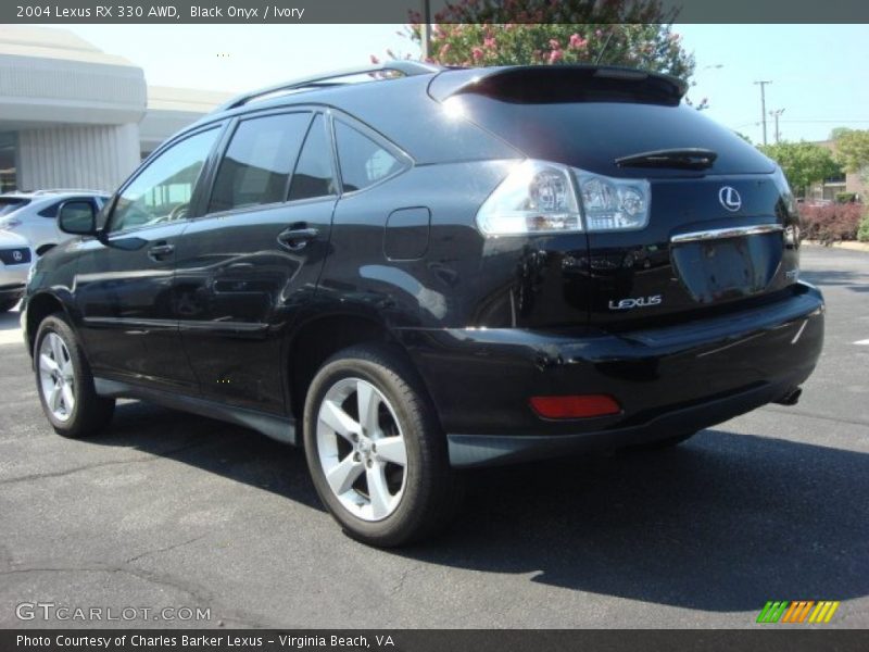 Black Onyx / Ivory 2004 Lexus RX 330 AWD