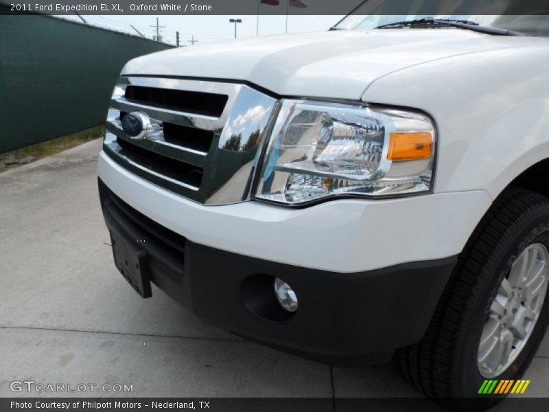 Oxford White / Stone 2011 Ford Expedition EL XL