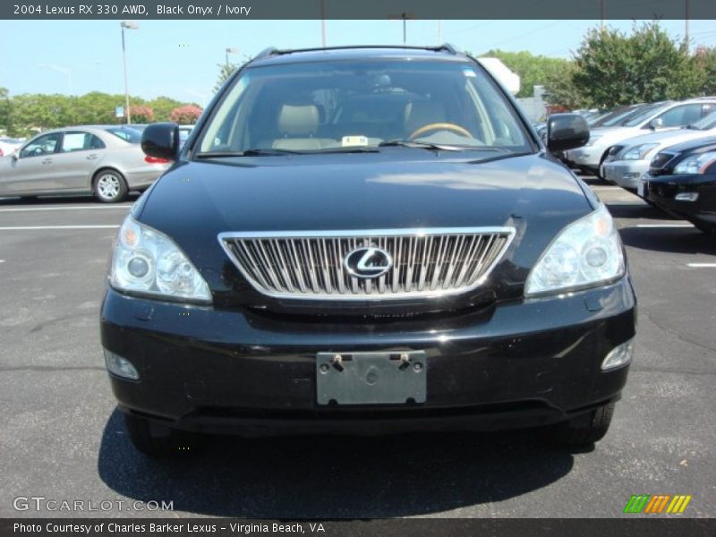 Black Onyx / Ivory 2004 Lexus RX 330 AWD